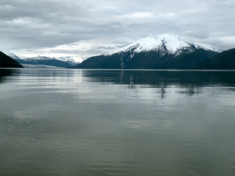 Taku Glacier panoramic view