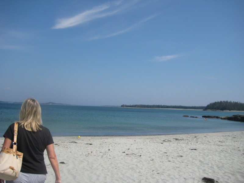 Taylor Head beach in Nova Scotia