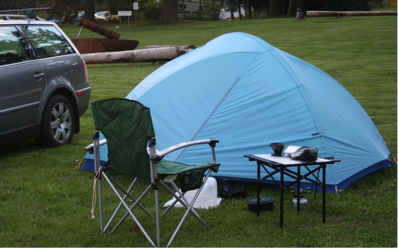 Tenting does not beat boating!
