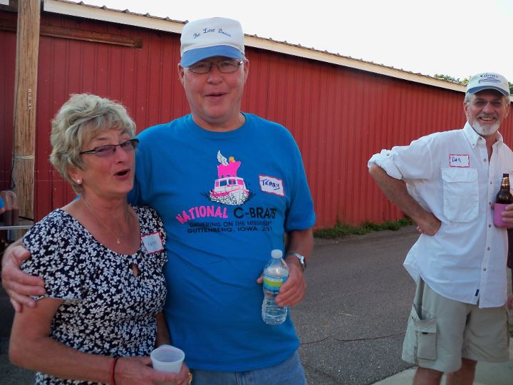 Terry - "Last Dance"  (from Attica New York) having a great time with Karen from Guttenberg.