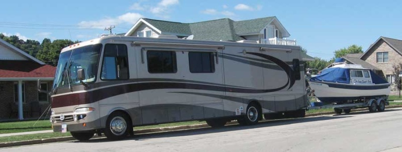 Terry's land cruiser, 63' Long from Attica, NY at the National Gathering