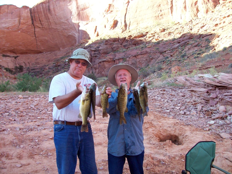 Tex and Rich with the mornings catch