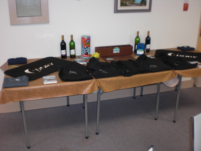 Thanks to Jeff at Triton Marine for the C-Dory prizes.