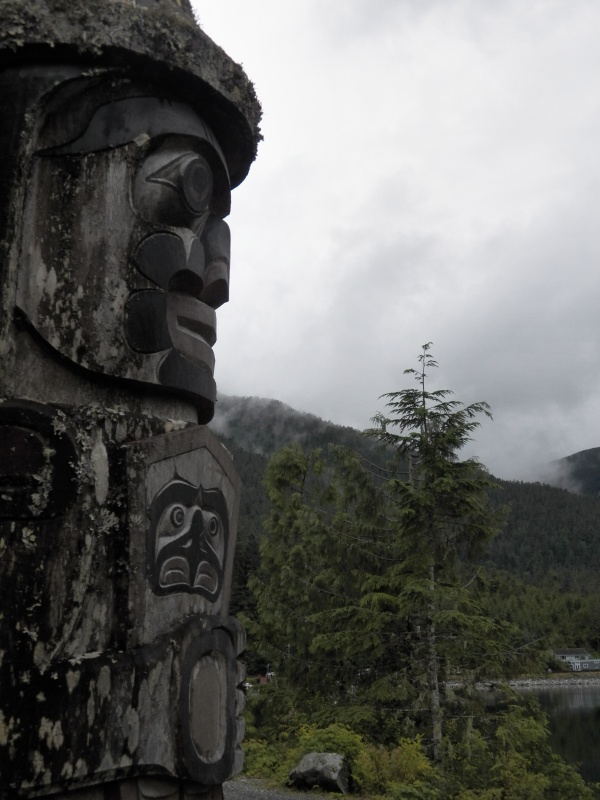 The Big House watchman totem.