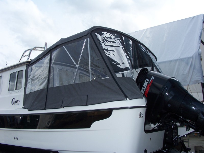 The camperback installed.