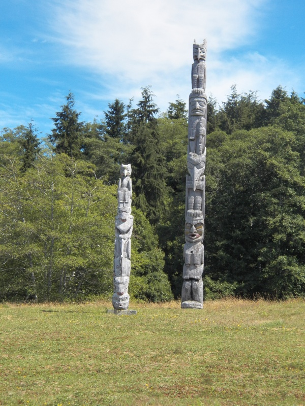 The cemetery at Alert Bay.