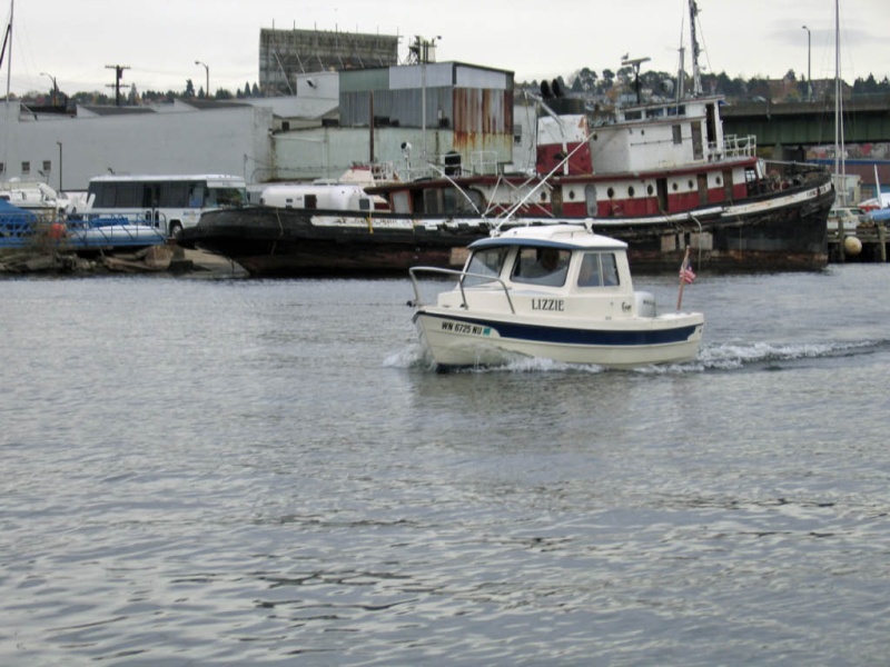 The Lizzie near the Ballard Bridge