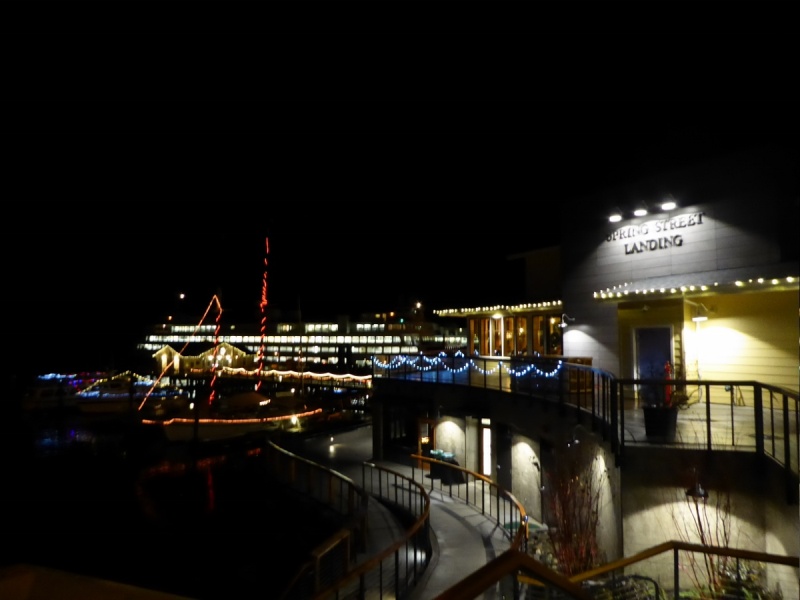 The new Downriggers at night
