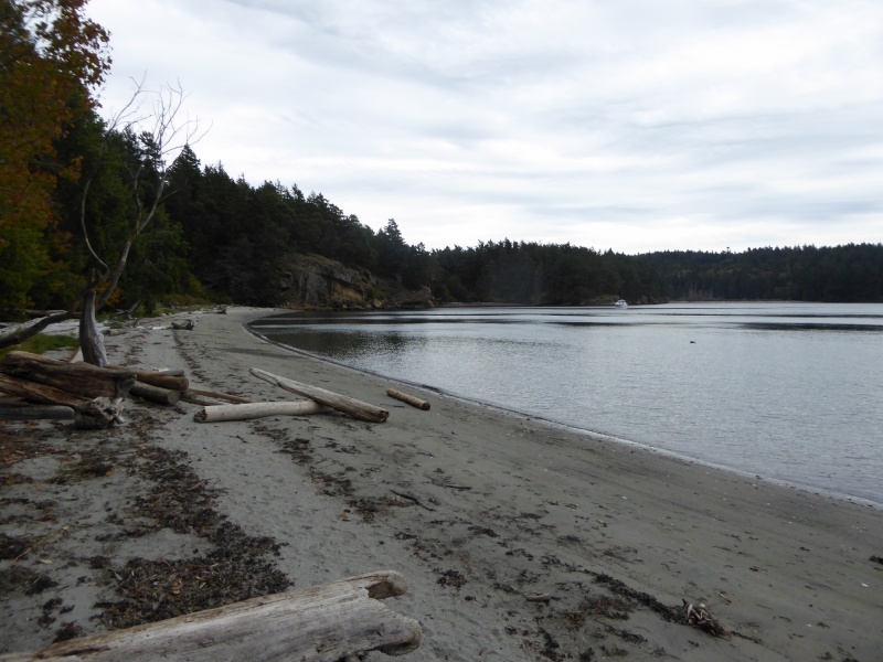 The north beach in Shallow Bay