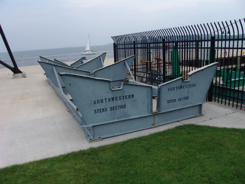 The other year, there was a boat in this rack.