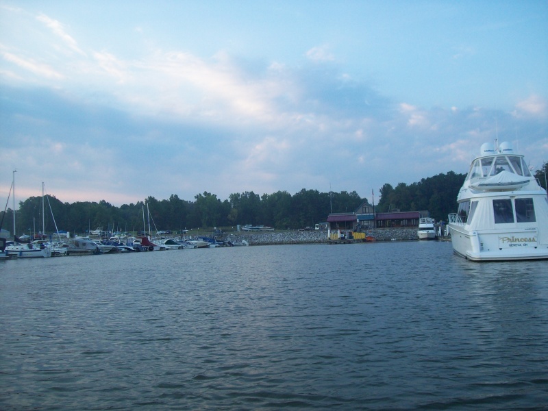 The owner of Princess stopped by while docked. Said he liked our C-Dory