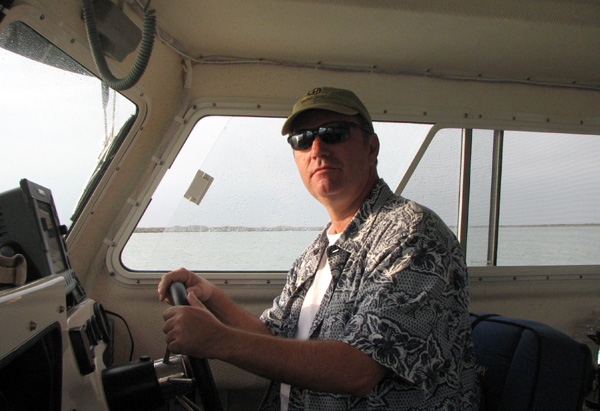 The real captain Jim just after sunrise