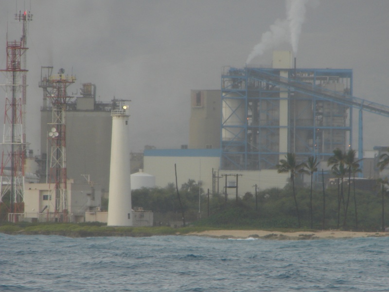 The "scenic" Barber's Point lighthouse at Campbell Industrial Park