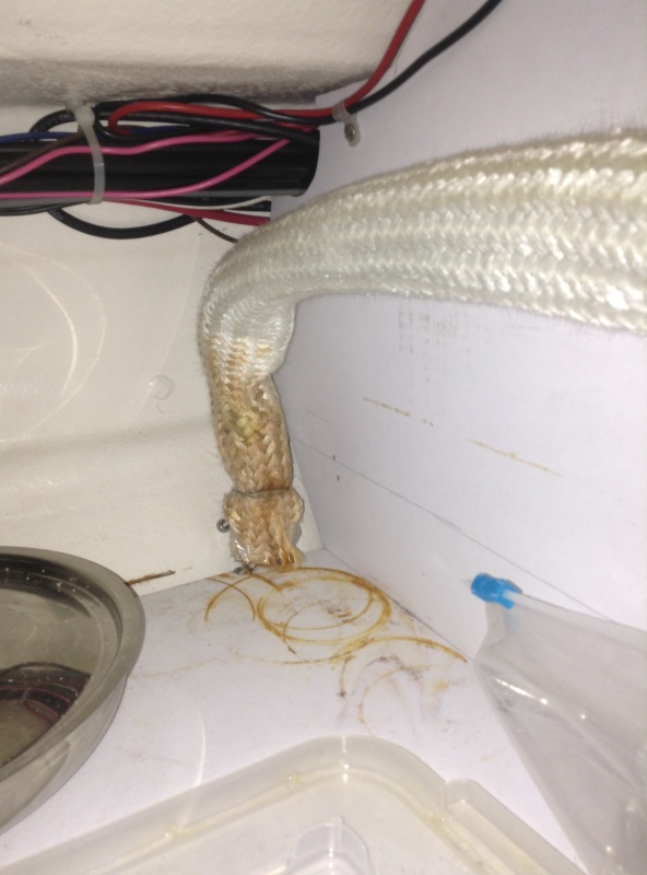The Wallas gets hot fast!  Late in 2011, we let milk boiler over on our Wallas.  What we did not know, was that the caramelized milk ran down the hose and onto the top cabinet shelf.  What a mess to clean up!  So when placing liquids on a Wallas, don't take your eyes off of the pot, even for a minute.