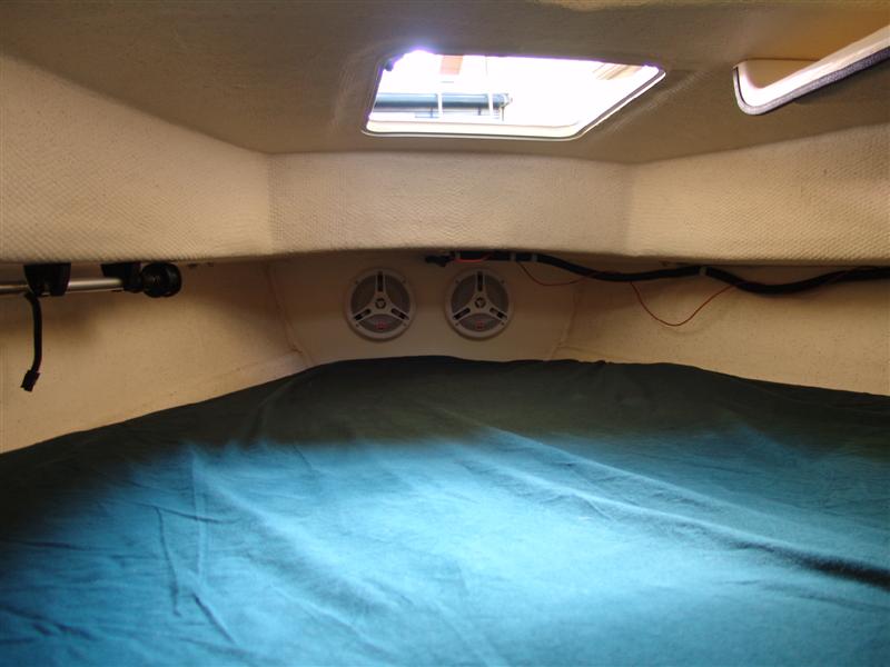 There are 2 more in the rear of the boat also.