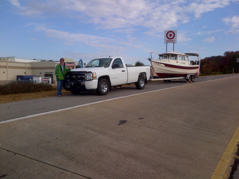 Thirty five miles on new truck brakes. Broke down, waiting on a tow