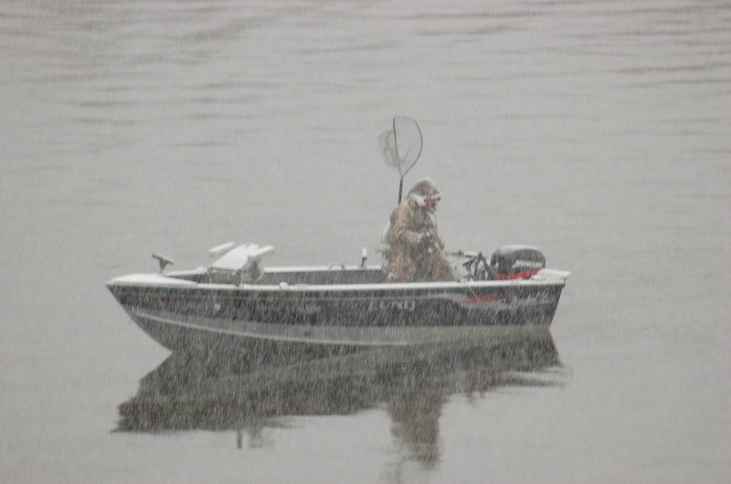 This guy loves fishing!