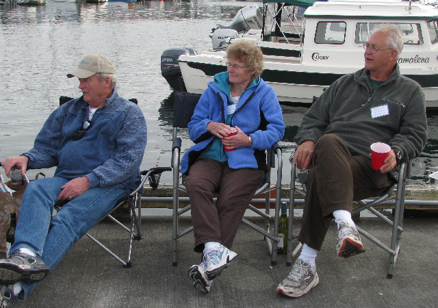 This is Neil and Pat on the soon to be named ROSE BUDD