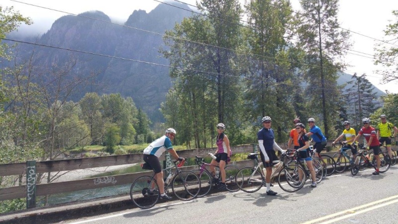This mean looking biker-gang showed up, wanted a boat ride.