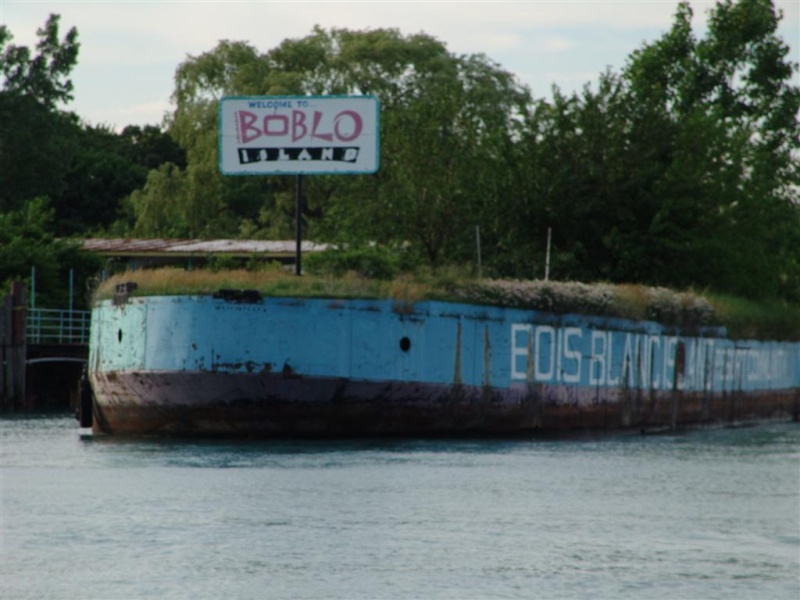 This used to be Boblo Island amusement park. Now it's slowly becoming a high-end home site.