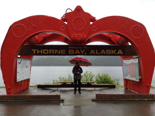Thorne Bay holds the record for the largest logging camp ever...anywhere in the world!