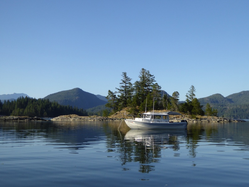Thursday evening in Octopus Islands