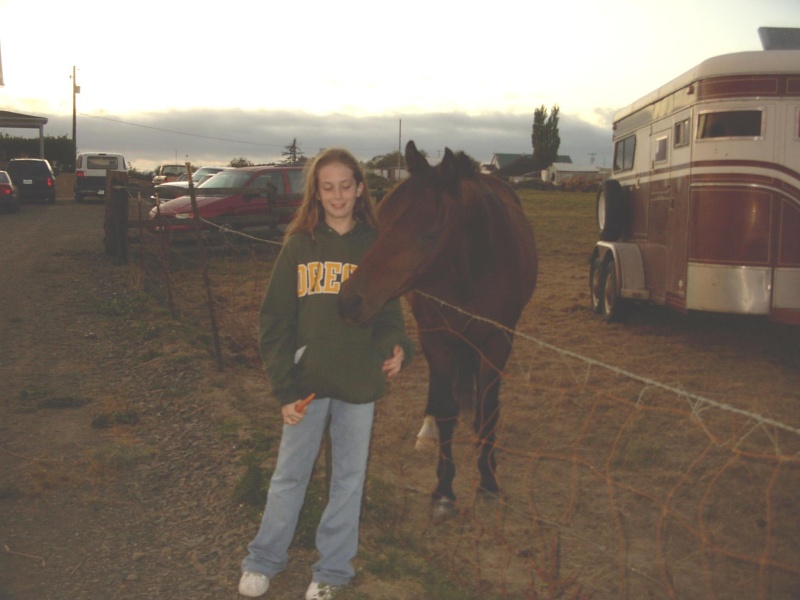 Tiff and her durn horse