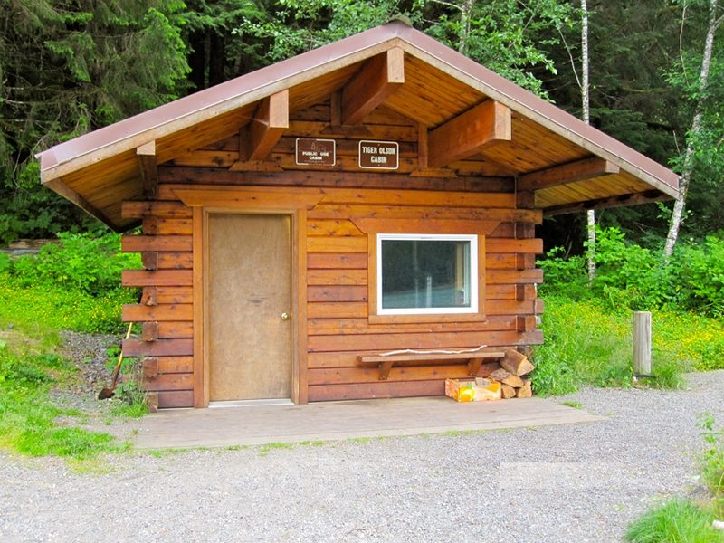 Tiger Olson Forest Service cabin