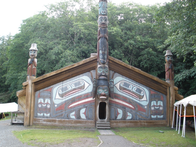 tlinguit  Lodge in Bight park
