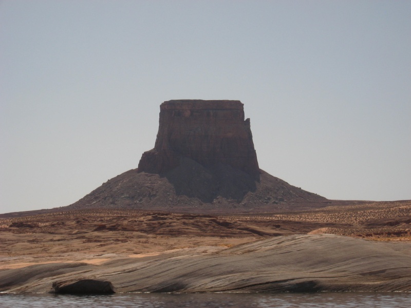 Tower Butte from Labrynth Canron beach