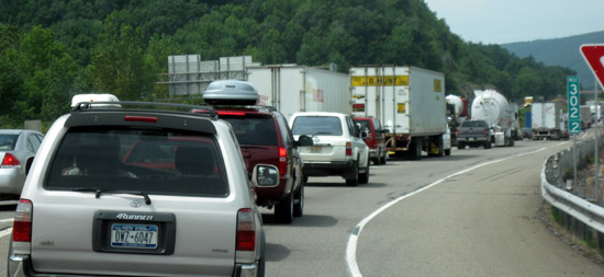 Traffic and construction