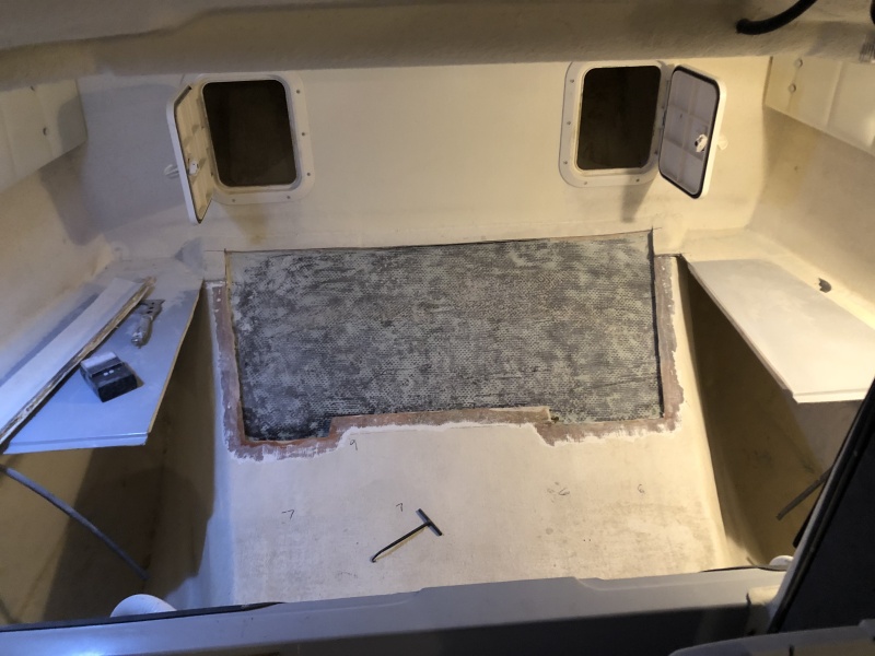 Tunnel section wet
Core replacement.