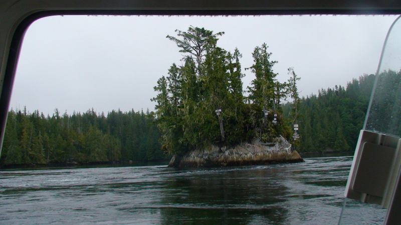 Turret Rock (Nakwakto Rapids)