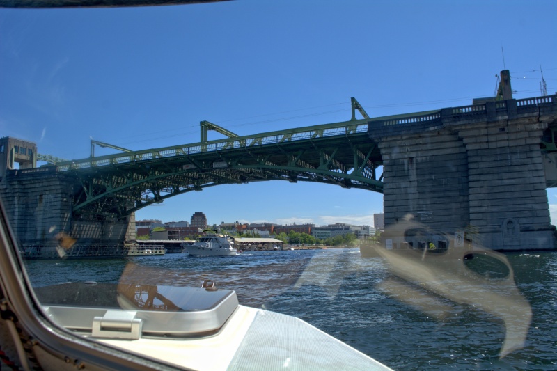 University Bridge heading east