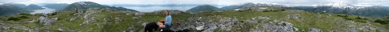 Up on hilltop over looking the PWS