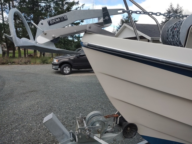 Upgraded to 10kg Rocna