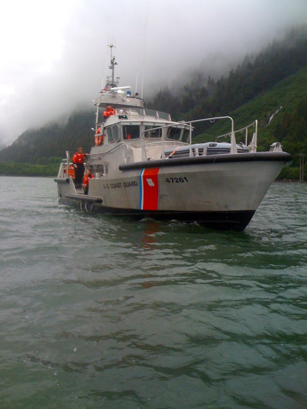 USCG MLB 47261 enroute for towing evolution