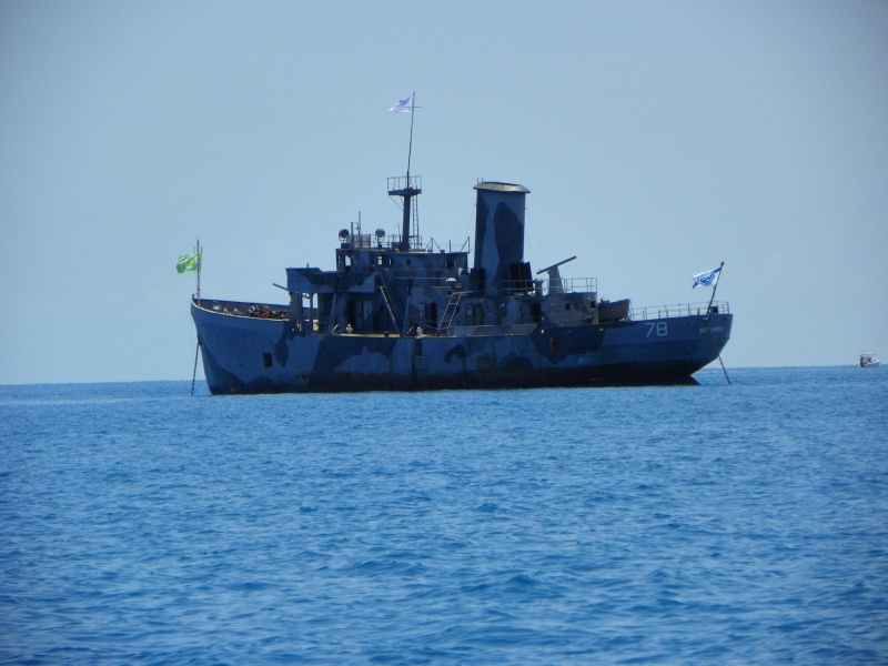 USCGC Mohawk-7-1-2012-In position to go to final resting place