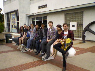 USC's Environmental Studies Class visits the Port of Los Angeles -- Fight On!