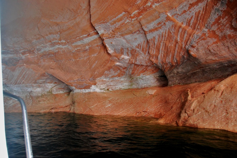 View inside the cave.