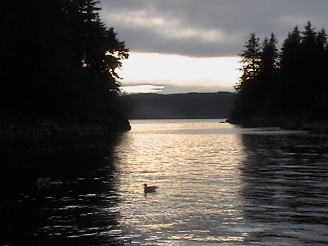 View of Favorite Channel from Amalga Harbor