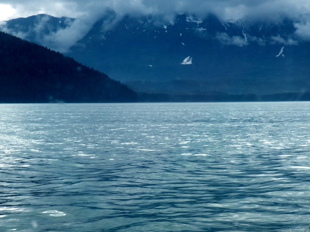 View of Oliver Inlet on Admiralty Island