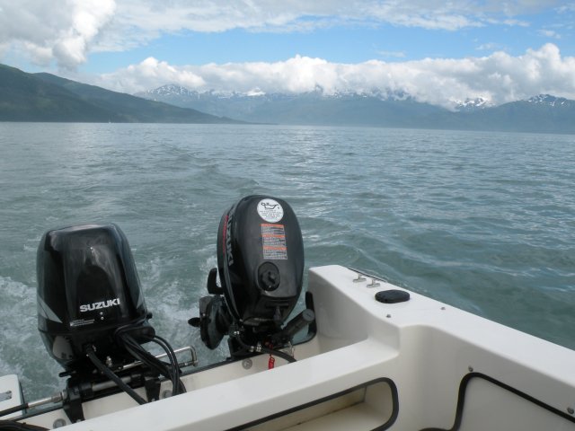 View of Taku Inlet from Stephens Passage