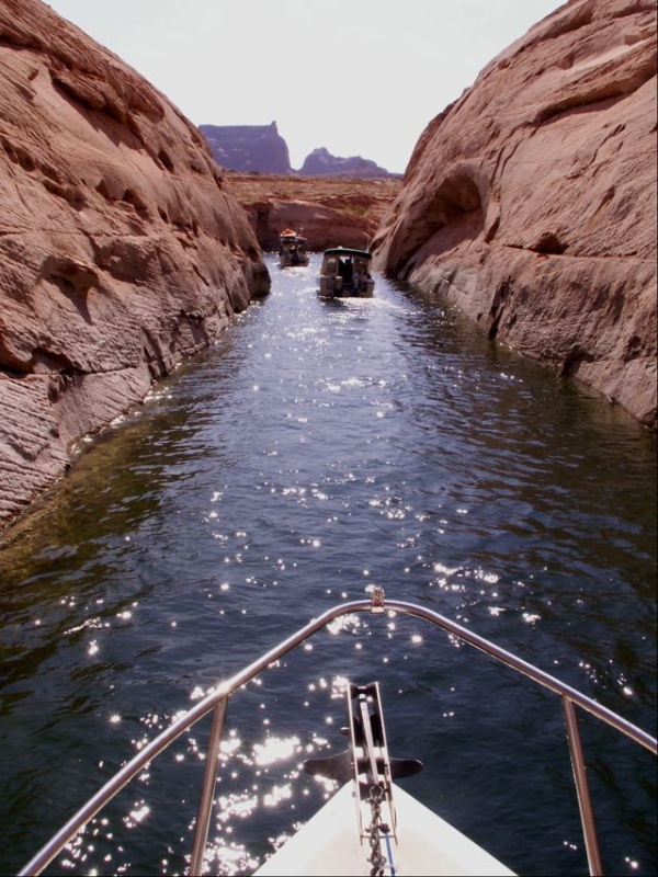View Over Daydream's Bow of Cavu and Rocky Top n Slot in Face Canyon 9-17-08