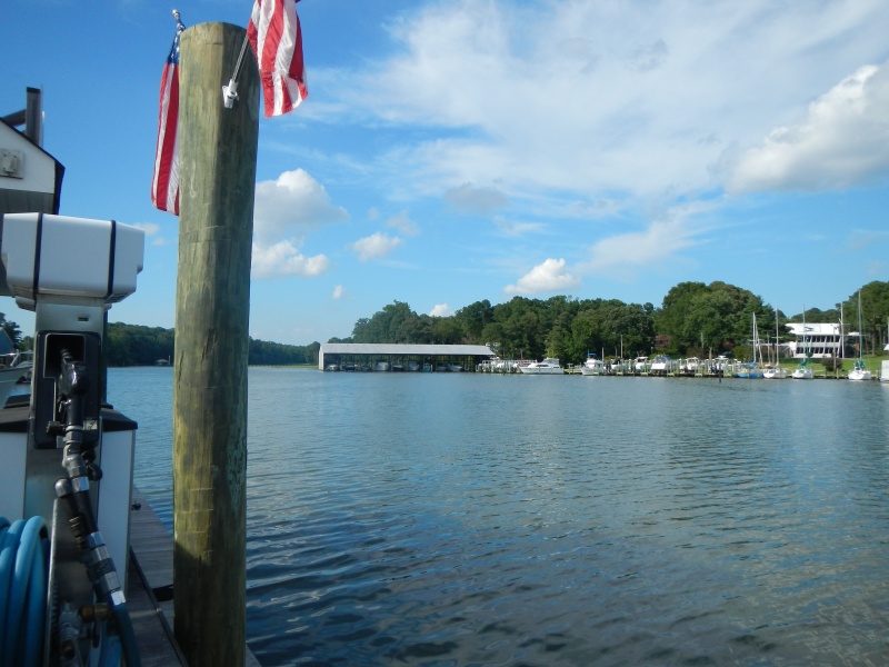 Viewing up river from Deep Creek Landing