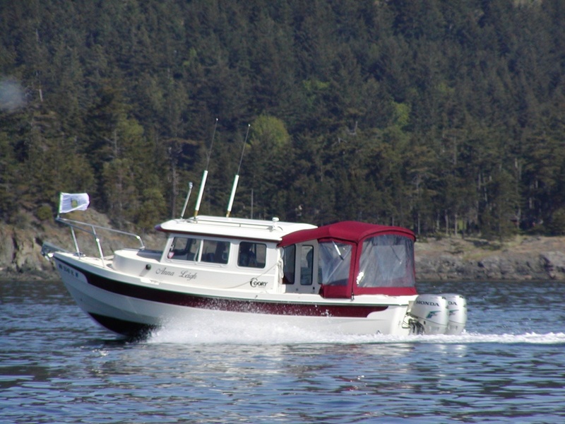 (WadeV) Anna Leigh under way