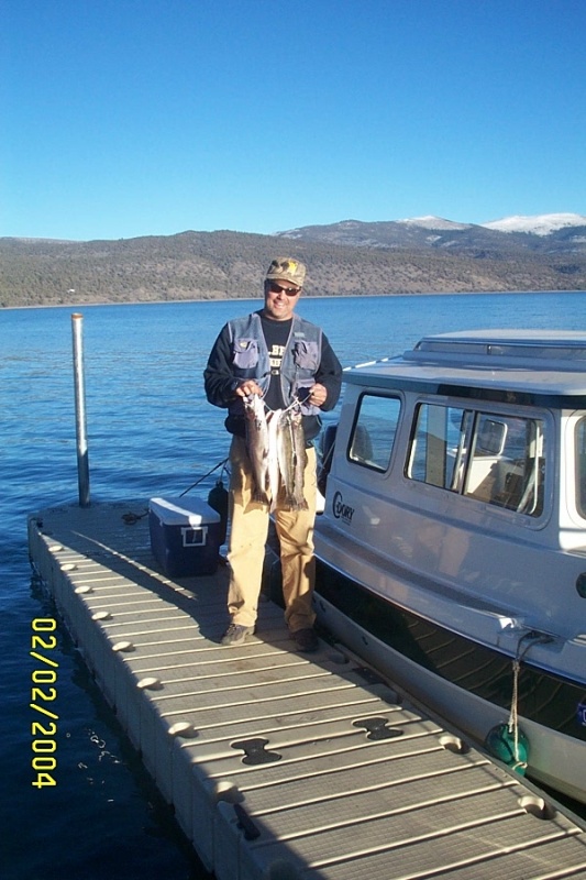 We actually caught fish!