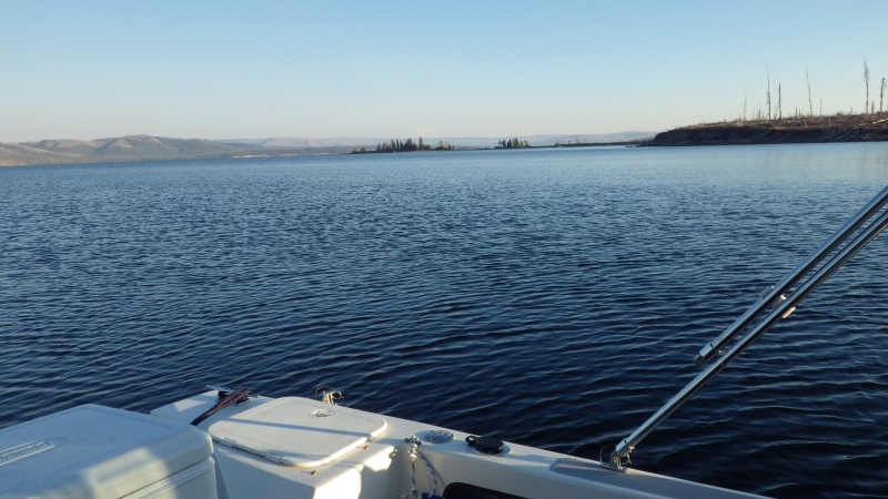 We anchored at Frank Island