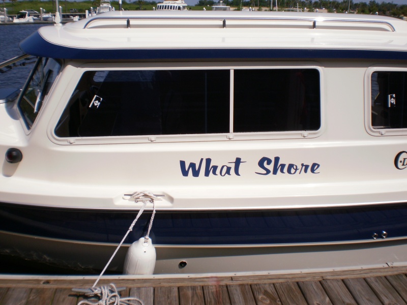 We have a name & some diy window tint ( helps with the heat)