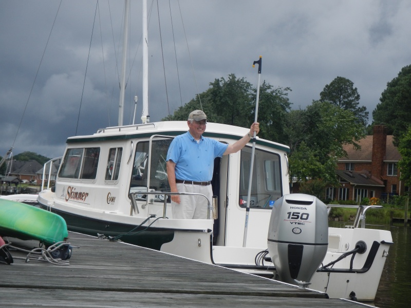 Will the lightning strike a boathook